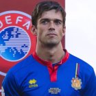 Iker Álvarez se perderá el partido ante la Cultural al estar convocado con la selección de Andorra.