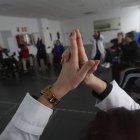 Una de las actividades con usuarios del CRE