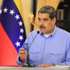 Fotografía cedida por Palacio de Miraflores del presidente de Venezuela, Nicolás Maduro.