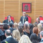 Ana del ser ayer, en su discurso en la inauguraciónd el año judicial en CyL.