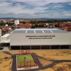Zona en la que se creará un jardín y áreas de deporte.