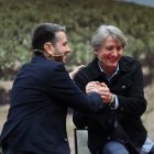 Carlos Martínez en un acto en La Rioja.