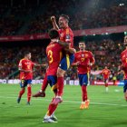 Yéremy Pino abrió el marcador en el triunfo de España frente a Georgia en Elche.