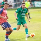 El Atlético Astorga, en la foto Albertín, tratará de sumar los tres puntos en Burgos.