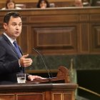 Cendón en el Congreso.