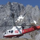 Helicóptero del 112 de Cantabria.