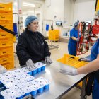 Instalaciones de la cooperativa La Fageda, que fabrica los yogures que consumía María Branyas.