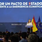 La ministra en su intervención en Ponferrada