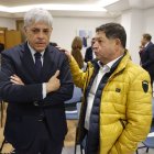 Eduardo Diego y José Jiménez, al comienzo del congreso.