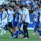 Eneko Aguilar se lesionó ante el Castilla.