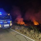 Actuacion en el incendio de Grajal de la Ribera.