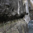 Tramo de la Ruta del Cares, en el Parque Nacional de Picos de Europa.