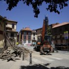 Imagen de una de las casas que será demolida