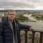 El escritor Santiago Posteguillo en Tréveris.