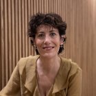 Imagen de archivo de la ministra de Inclusión, Seguridad Social y Migraciones, Elma Saiz. EFE/Orlando Barría.