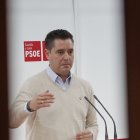 El secretario de Organización del PSOECyL, Daniel de la Rosa, presenta las Jornadas ‘Atrévete a construir el futuro. Los fondos Next Generation, motor de crecimiento en Castilla y León’,.