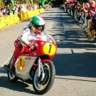 Agostini a los mandos de la MV Agusta 500.