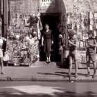 FOTO ANTIGUA DEL KIOSCO CAMPO EN LA PLAZA PICARA JUSTINA