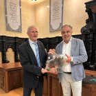 Un momento del homenaje.