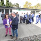 Momento del estreno de las instalaciones.