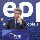 El presidente del PP, Alberto Núñez Feijóo, asiste a la cumbre del PPE.