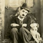 Image de una de las películas de Charles Chaplin.