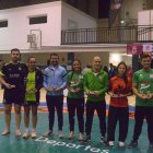 Foto de familia de todos los campeones del Provincial, que se celebró en Matallana de Torío.