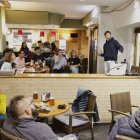 El primer participante en el ciclo Con Ciencia—Té de Able.