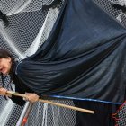 Instante de la representación teatral de ‘Ay, socorro, mamaíta’.