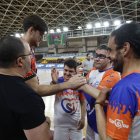 El buen ambiente entre Ademar y Soltra volvió a ser el detonante de un partido solidario que fue una gran fiesta.