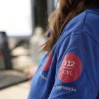 Archivo - Un trabajador del 112 de Castilla y León.