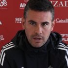 Fran Justo, preparador del Mirandés.