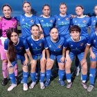 El equipo cadete juvenil femenino B del Atlético Trobajo.