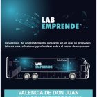 Cartel del Ayuntamiento de Valencia de Don Juan con la iniciativa.