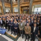 La convención de directivos de la Territorial Noroeste de Banco Sabadell, con Junceda al frente.