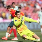 El leonés Fran González, portero del Real Madrid, vuelve con España sub-21.