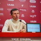 Cuco Ziganda confía en traerse los tres puntos de Riazor.