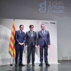 Raúl Fernández Sobrino, Salvador Illa y José Mª Viejo.