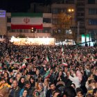 Imagen de una manifestación en Irán.