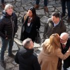 Vegacervera (León) celebra su XXXIV Feria de la Cecina de Chivo de Vegacervera a la que asisten el delegado del Gobierno, Nicanor Sen, y el secretario general del PSOE de Castilla y León y candidato a la Presidencia de la Junta, Carlos Martínez.