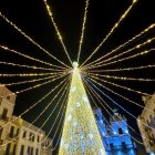 Iluminación navideña en Astorga.