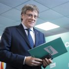 El presidente de JxCat, Carles Puigdemont.