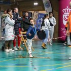 Dos momentos de la Feria del Deporte en Villaquilambre.