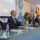 Un momento de la jornada de este lunes.