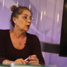 Yolanda Álvarez en un momento de La Tertulia de La 8 Bierzo.