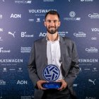 El delantero leonés Claudio Medina, el mejor jugador del Grupo 2 de 3ª RFEF.