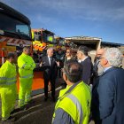 El delegado del Gobierno en Castilla y León, Nicanor Sen, coordina el operativo de vialidad invernal.