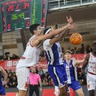 Un momento del partido entre la Cultural y el Ciudad.