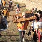 Recreación de la Revuelta Irmandiña en el Castillo de Ponferrada.