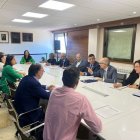 Un momento de la reunión celebra esta semana.